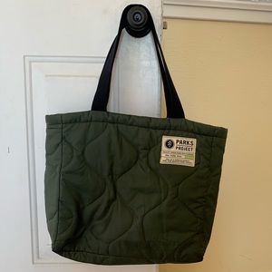 Parks project upcycled bag